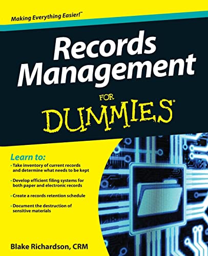 Records Management For Dummies von For Dummies